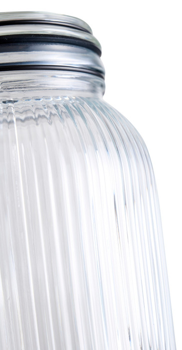 Henkogningsglas riflet 1,9 liter - DAY